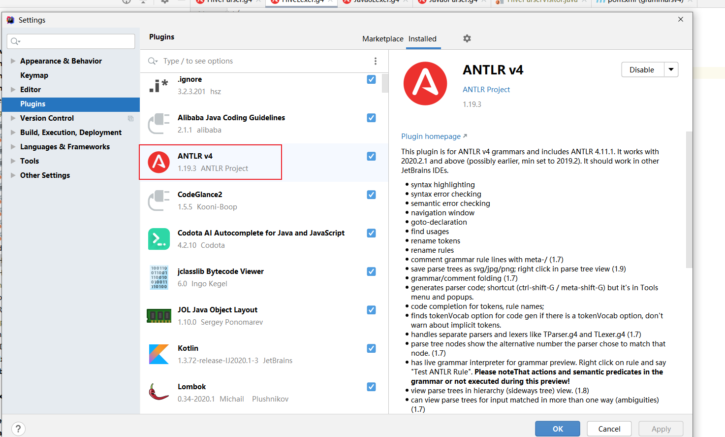 Antlr4-解析入门一