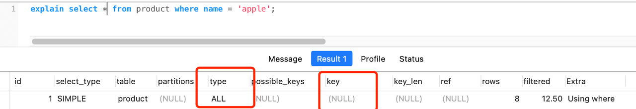 MySql执行语句过程