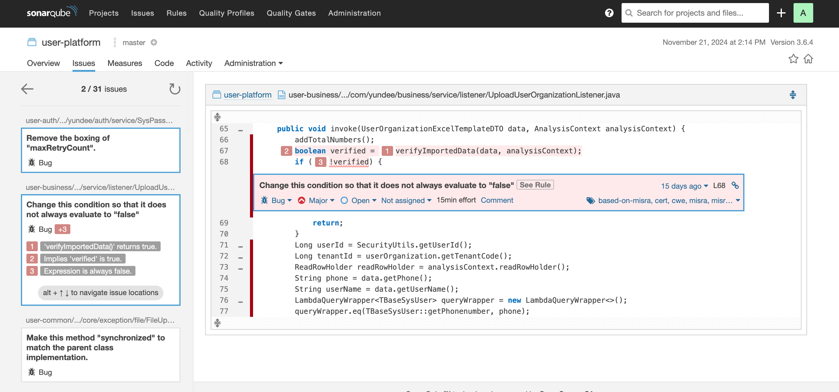 SonarQube安装使用手册(docker版)